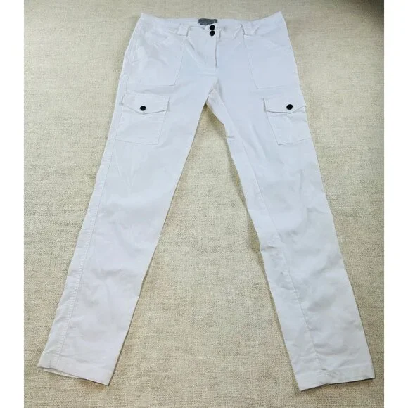 Anatomie Women's Straight Leg Pants - White - Picture 1 of 9